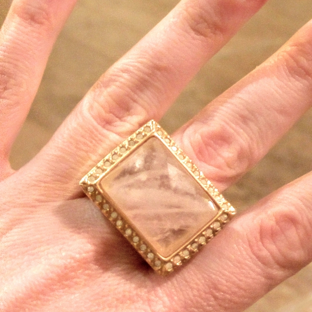 Stone Statement Ring - image 7